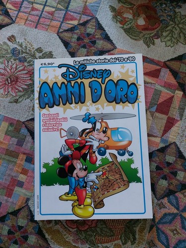 Disney anni oro mitiche - disney, d'oro