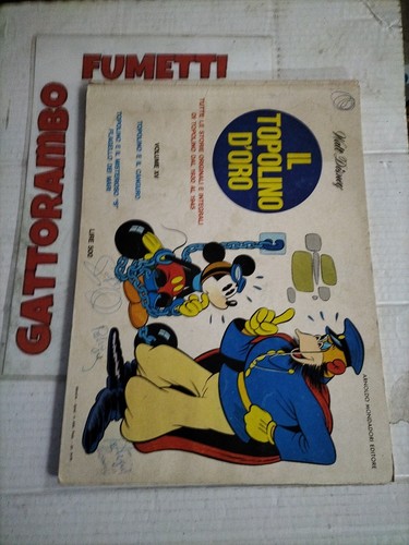 Topolino oro anno 1972 - topolino,