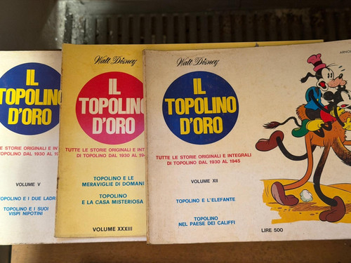 Topolino oro mondadori - d'oro,