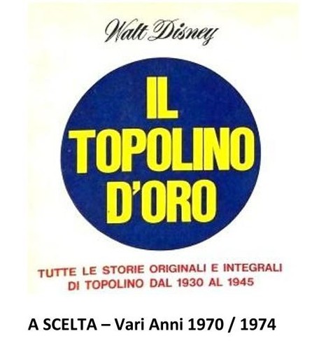 Topolino oro 2 cduno - il,