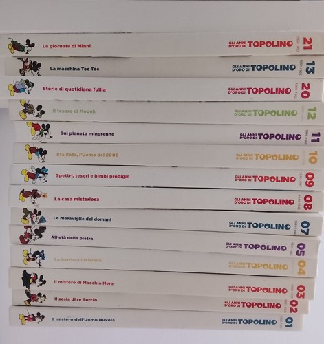 Gli anni oro topolino - anni,