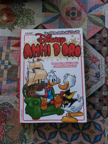 Disney anni oro mitiche - disney, d'oro